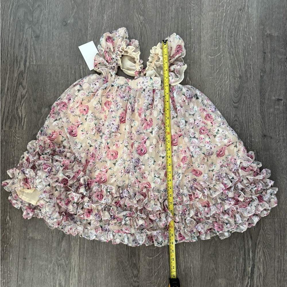 Floral Ruffle Dress - Picture 14 of 17